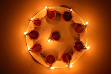 Diwali lamps