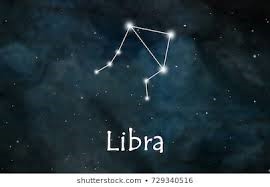 Libra with connecting lines